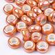 Electroplate Porcelain Beads(PORC-T003-01-07)-1