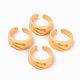 Spray Painted Alloy Cuff Rings(RJEW-T011-34B-RS)-1