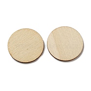 Wood Cabochons, Flat Round, BurlyWood, 29.5~30x2mm(WOOD-XCP0001-88)