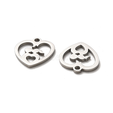 Valentine's Day 316 Surgical Stainless Steel Charms(STAS-H190-15P-01)-2