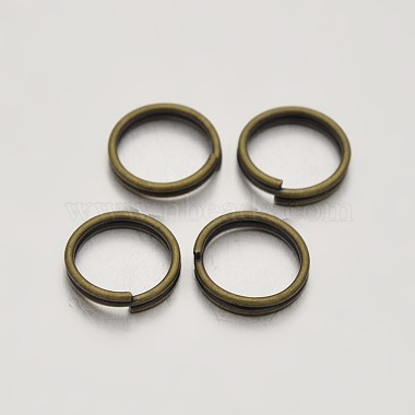 Antique Bronze Ring Brass Split Rings