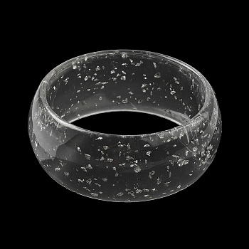 Round Acrylic Bangle for Women, Clear, Inner Diameter: 2-5/8 inch(6.7cm)