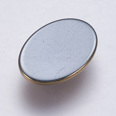 Electroplate Non-magnetic Synthetic Hematite Cabochons(G-K237-19A)-3