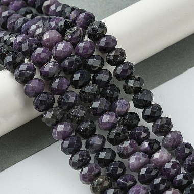 Natural Sugilite Beads Strands(G-A092-G04-03)-2