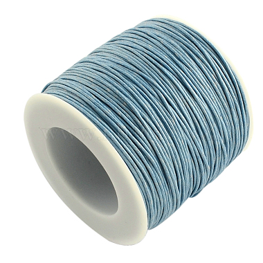1mm LightSteelBlue Waxed Polyester Cord Thread & Cord