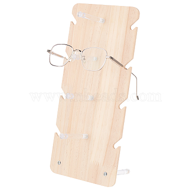 Navajo White Wood Eyeglass Displays & Racks