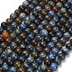 Natural Dumortierite Beads Strands(X-G-F826-A01-6mm)-2