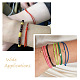 120Pcs 12 Colors Korean Waxed Polyester Cord Bracelet Making(AJEW-TA0001-23)-8