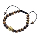 Adjustable Alloy Lion Braided Bead Bracelets(sgBJEW-SZ0001-71)-1