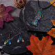 Spritewelry 32pcs 8 pendentifs en alliage de couleur arc-en-ciel(PALLOY-SW0001-02)-7