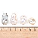 perles d'imitation en verre &eacute;lectroplaqu&eacute;(GLAA-A044-06)-3
