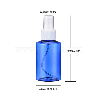 100ml Refillable PET Plastic Spray Bottles(TOOL-Q024-02B-02)-2