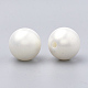 Perles acryliques de style peint par pulvérisation(MACR-T010-10mm-08)-2
