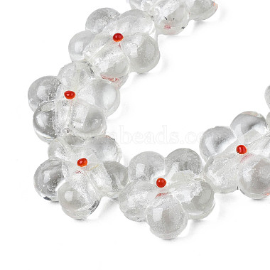 Chapelets de perles d'argent au chalumeau fait main(FOIL-T004-03F)-3