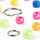 1 Box 13 Colors 325Pcs Plastic Barrel Beads(DIY-LS0003-02)-4