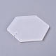 Transparent Acrylic Blank Pendants(TACR-WH0002-12)-2