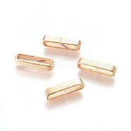 201 Stainless Steel Quick Link Connectors, Linking Rings, Closed but Unsoldered, Golden, 12x3x2.5mm, Inner Diameter: 2x10.5mm(STAS-L238-054A-G)