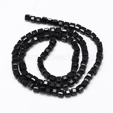 Faceted Cube Glass Bead Strands(X-EGLA-E041-5mm-A04)-3