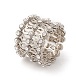 Rhinestone Folding Retractable Ring Bracelet(RJEW-G252-02P-03)-4