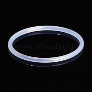 Dyed Natural Agate Simple Plain Bangle for Women, Inner Diameter: 2-1/4 inch(5.6~5.8cm)(FIND-PW0021-09B-07)