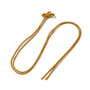 Nylon Lucky Knot Cord Amulet Yuki Pendant Decorations,  for Lucky Charm Knot, Peru, 392~400mm(AJEW-NH0001-01C)