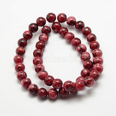 Natural Larvikite Beads Strands(G-E383-10mm-M)-3