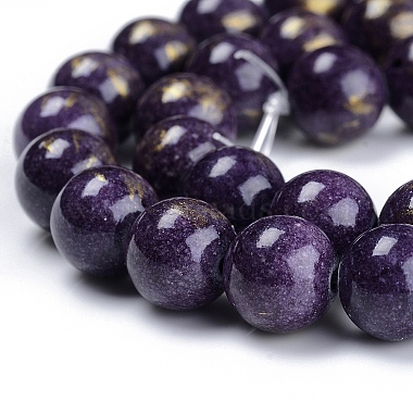 Natural Jade Beads Strands(X-G-F670-A25-8mm)-3