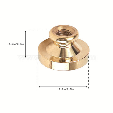 Wax Seal Brass Stamp Head(AJEW-WH0209-683)-2