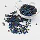 8/0 Electroplated Iris Round Glass Seed Beads(X-SEED-A009-3mm-605)-1