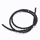Natural Black Onyx Beads Strands(G-E469-08-3mm)-2
