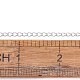 Messing gedreht Ketten(CHC-Q001-4x3mm-P)-4