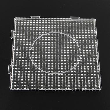 5x5ミリDIYヒューズビーズに使用正方形ABCプラスチックpegboards(DIY-Q009-02)-2