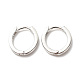 Brass Hinged Hoop Earrings for Women(X-EJEW-G306-03P)-1