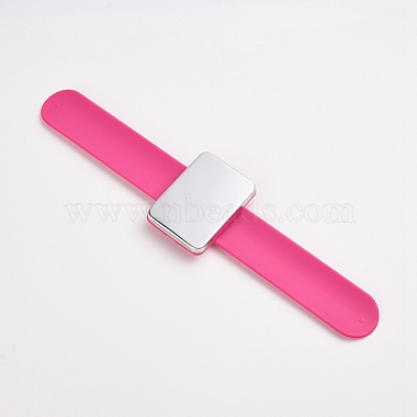 Magnetic Silicone Wrist Strap Bracelet(X-BJEW-WH0009-09B)-2