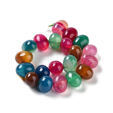agate perles brins(G-G021-03B-10)-3
