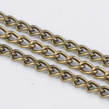 Iron Twisted Chains Curb Chains(CH-N003-01-FF)-2
