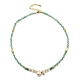 Natural Pearl & Natural Gemstone Beaded Necklaces(NJEW-M214-08G)-1
