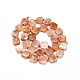 Natural Sunstone Beads Strands(G-F725-26)-2