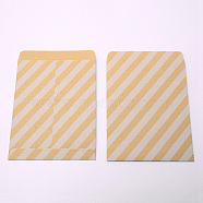 Classical Kraft Paper Envelope, Rectangle, Peru, Stripe Pattern, 12.8x9x0.01cm(DIY-WH0204-28A)