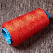 Polyester Thread, Red, 0.28mm, about 1749.78 yards(1600m)/roll(OCOR-WH0001-11)