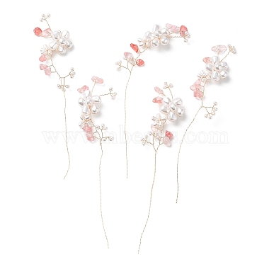 Flower Cherry Quartz Glass Decoration Accessories