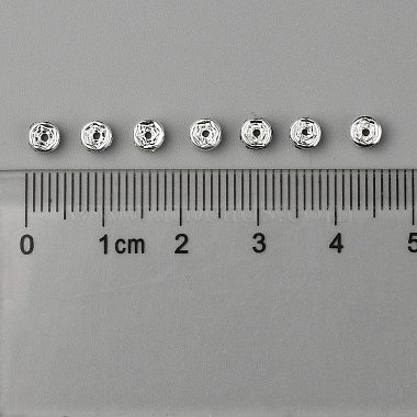 Séparateurs perles en laiton avec strass(RSB034NF)-4