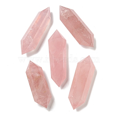 Bullet Rose Quartz Beads