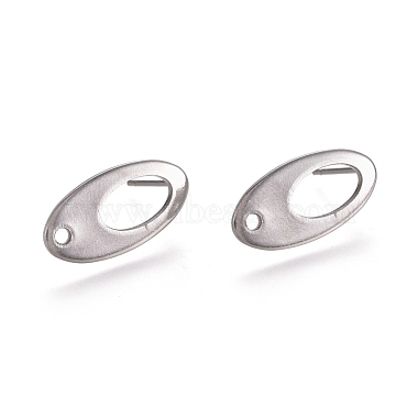 Accessoires de puces d'oreilles en 304 acier inoxydable(STAS-M274-010P)-2