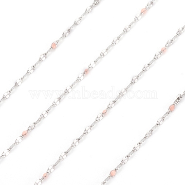 Handmade 304 Stainless Steel Dapped Chains(CHS-D026-16O-P)-2