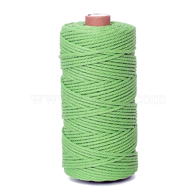 3mm Light Green Cotton Thread & Cord