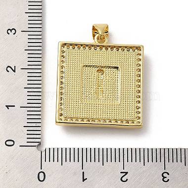 Micro-pavé de laiton plaqué en rack(KK-D088-33G)-4