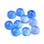 Natural Agate Cabochons, Half Round, 4x2~4mm(X-G-P393-R60-4MM)