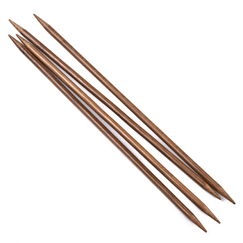 Bamboo Double Pointed Knitting Needles(DPNS), Peru, 250x6mm, 4pcs/bag