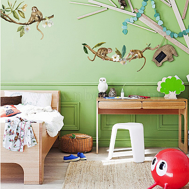 Translucent PVC Self Adhesive Wall Stickers(STIC-WH0015-110)-4